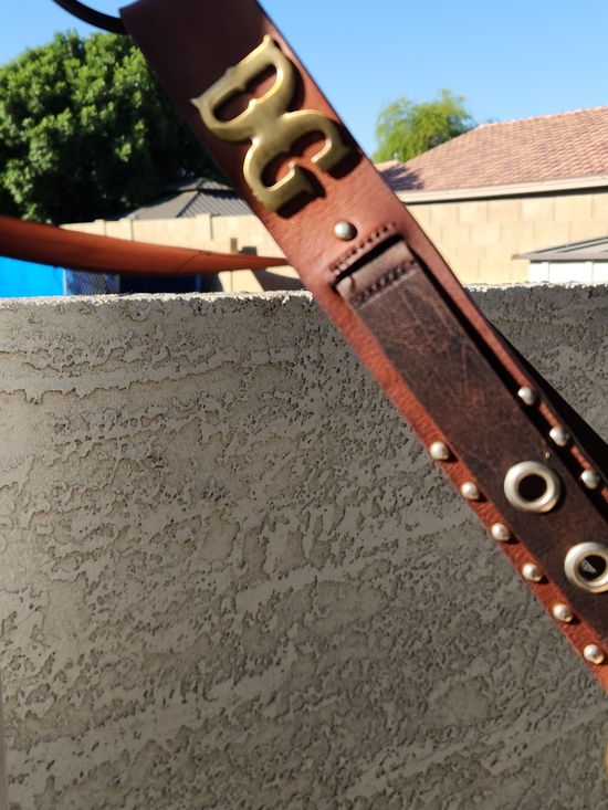 Vintage Custom-made belt With an Auth  Dolce & Gabbana     DG LOGO